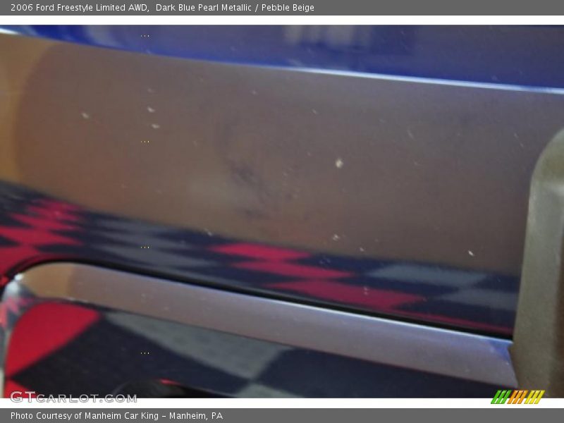 Dark Blue Pearl Metallic / Pebble Beige 2006 Ford Freestyle Limited AWD