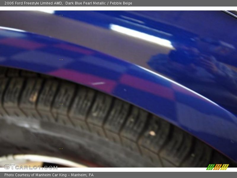 Dark Blue Pearl Metallic / Pebble Beige 2006 Ford Freestyle Limited AWD