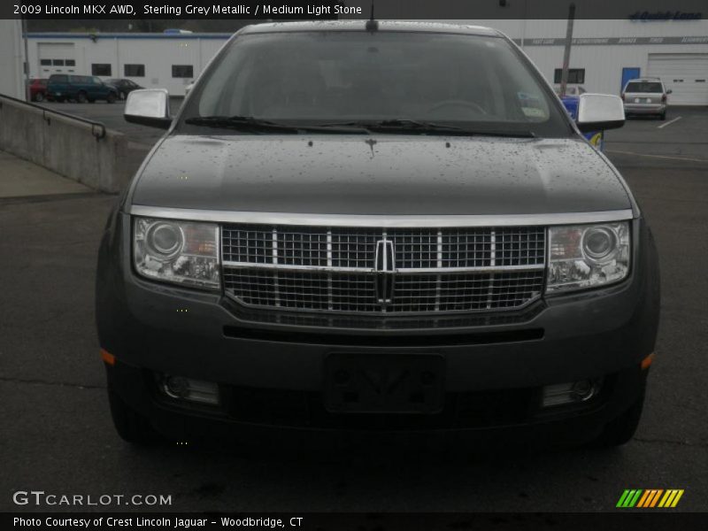 Sterling Grey Metallic / Medium Light Stone 2009 Lincoln MKX AWD