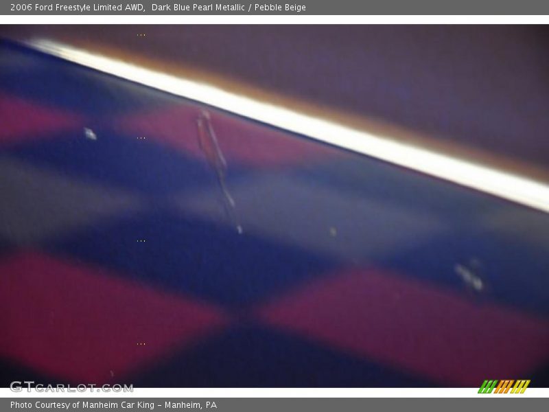 Dark Blue Pearl Metallic / Pebble Beige 2006 Ford Freestyle Limited AWD