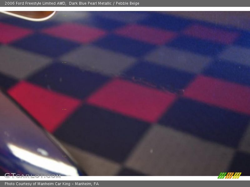 Dark Blue Pearl Metallic / Pebble Beige 2006 Ford Freestyle Limited AWD