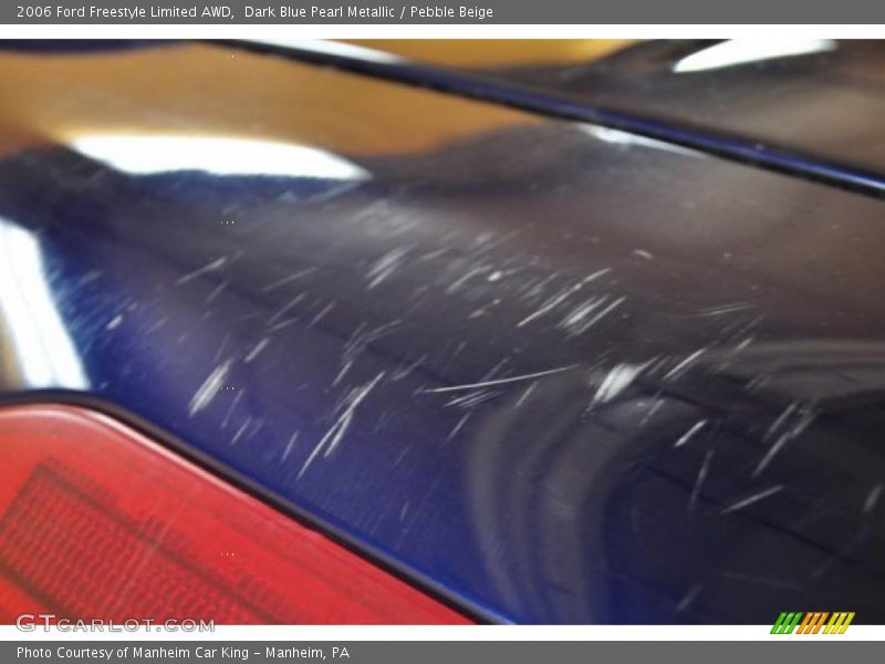 Dark Blue Pearl Metallic / Pebble Beige 2006 Ford Freestyle Limited AWD