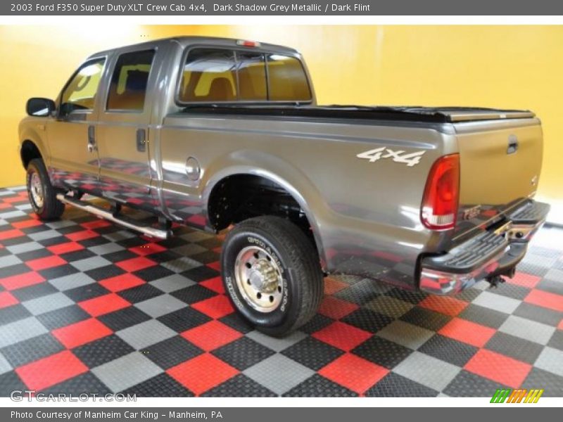 Dark Shadow Grey Metallic / Dark Flint 2003 Ford F350 Super Duty XLT Crew Cab 4x4