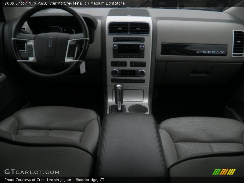 Sterling Grey Metallic / Medium Light Stone 2009 Lincoln MKX AWD