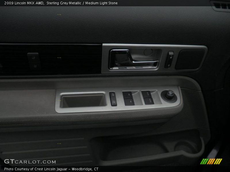 Sterling Grey Metallic / Medium Light Stone 2009 Lincoln MKX AWD