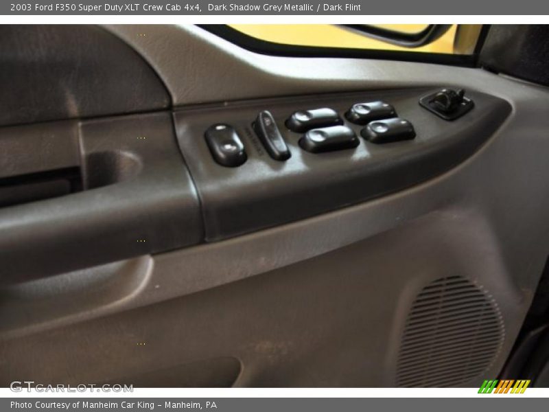 Dark Shadow Grey Metallic / Dark Flint 2003 Ford F350 Super Duty XLT Crew Cab 4x4