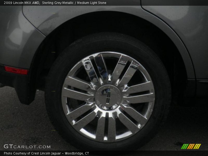 Sterling Grey Metallic / Medium Light Stone 2009 Lincoln MKX AWD