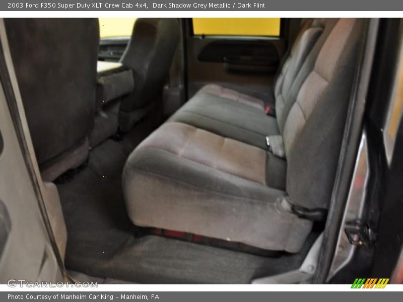 Dark Shadow Grey Metallic / Dark Flint 2003 Ford F350 Super Duty XLT Crew Cab 4x4