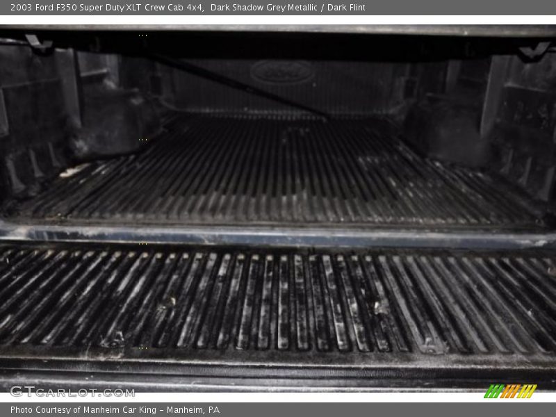 Dark Shadow Grey Metallic / Dark Flint 2003 Ford F350 Super Duty XLT Crew Cab 4x4