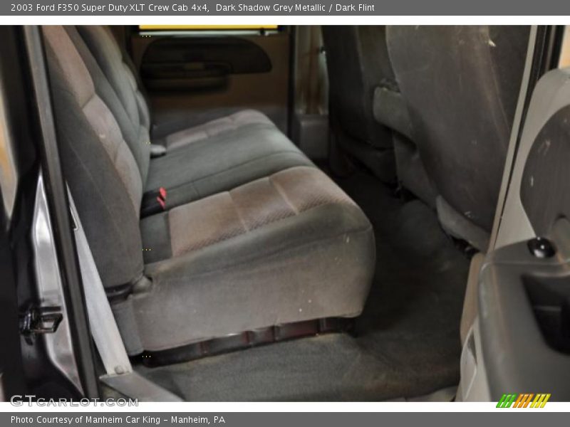 Dark Shadow Grey Metallic / Dark Flint 2003 Ford F350 Super Duty XLT Crew Cab 4x4