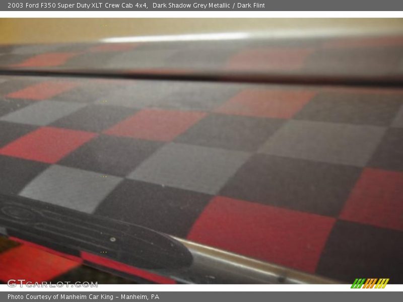 Dark Shadow Grey Metallic / Dark Flint 2003 Ford F350 Super Duty XLT Crew Cab 4x4