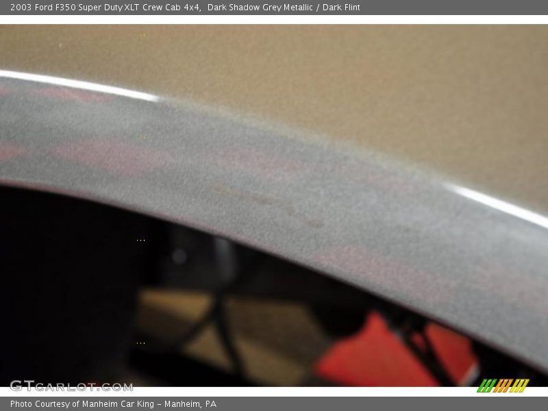 Dark Shadow Grey Metallic / Dark Flint 2003 Ford F350 Super Duty XLT Crew Cab 4x4