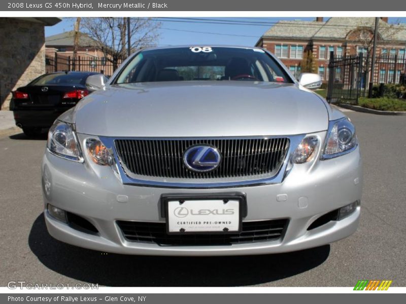 Mercury Metallic / Black 2008 Lexus GS 450h Hybrid