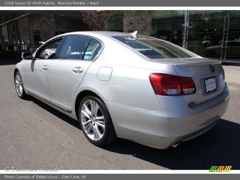 Mercury Metallic / Black 2008 Lexus GS 450h Hybrid
