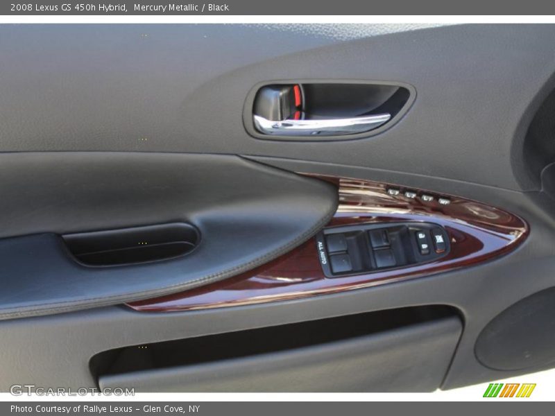 Mercury Metallic / Black 2008 Lexus GS 450h Hybrid