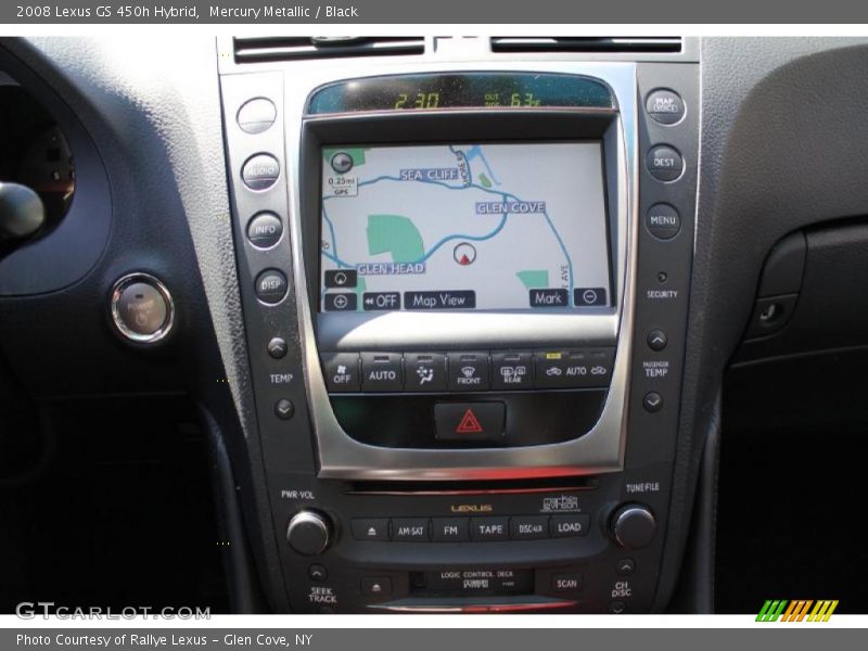 Mercury Metallic / Black 2008 Lexus GS 450h Hybrid