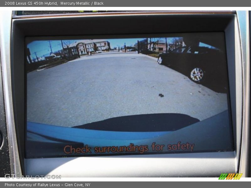 Mercury Metallic / Black 2008 Lexus GS 450h Hybrid