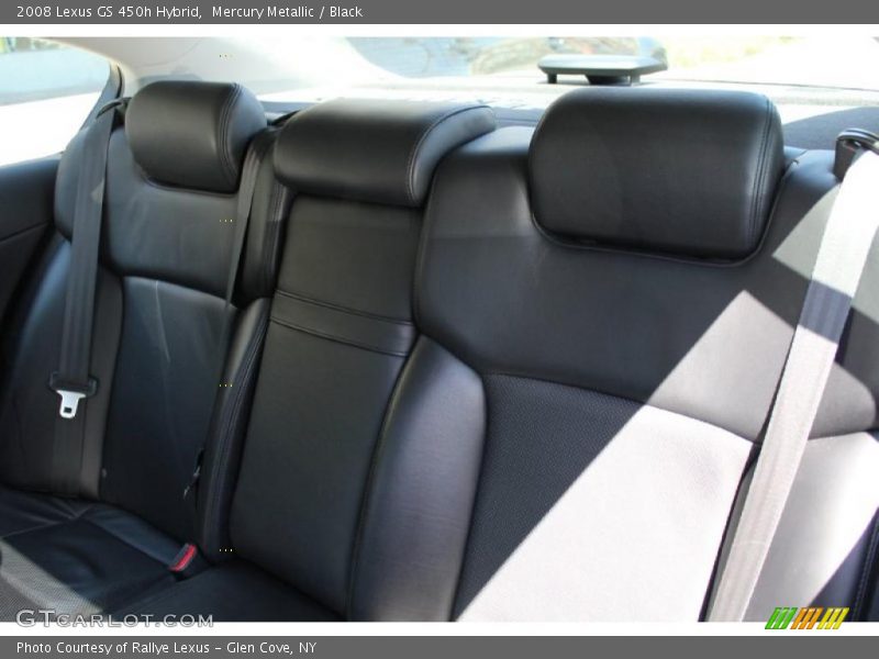 Mercury Metallic / Black 2008 Lexus GS 450h Hybrid