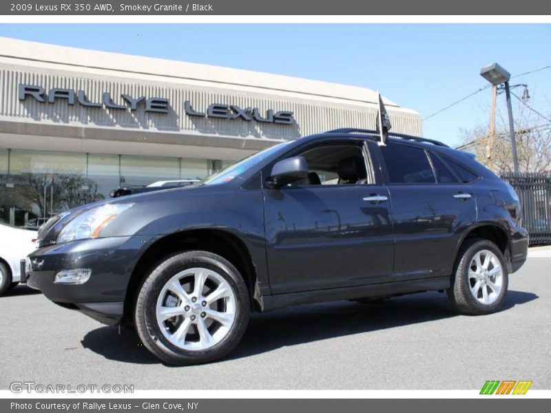 Smokey Granite / Black 2009 Lexus RX 350 AWD