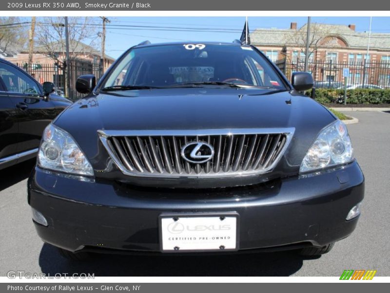 Smokey Granite / Black 2009 Lexus RX 350 AWD