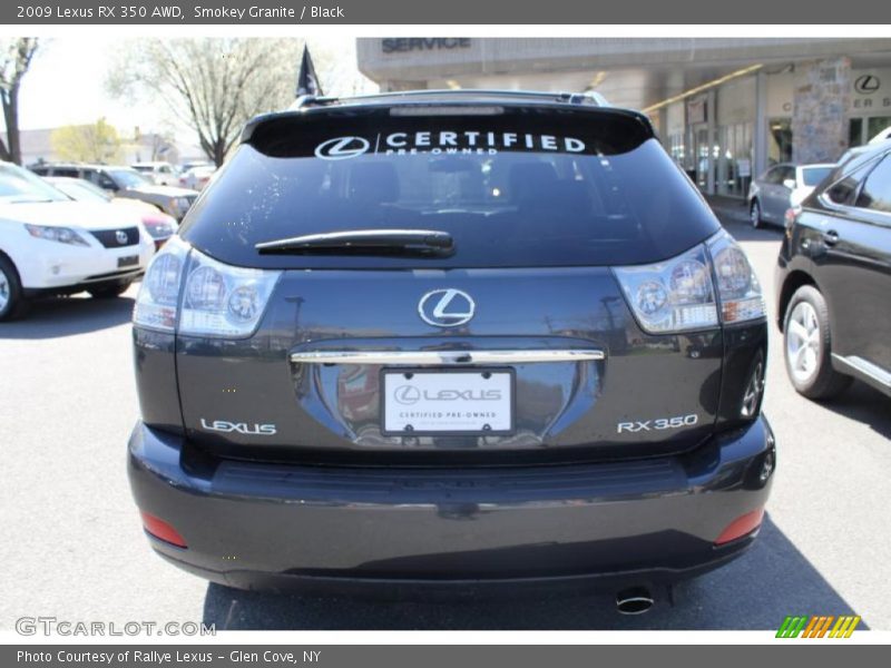 Smokey Granite / Black 2009 Lexus RX 350 AWD
