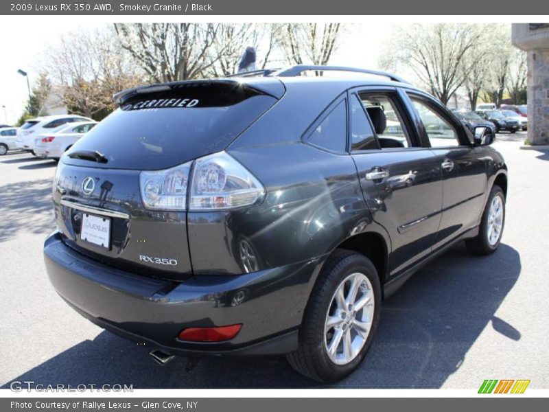 Smokey Granite / Black 2009 Lexus RX 350 AWD