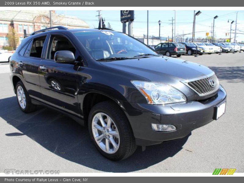 Smokey Granite / Black 2009 Lexus RX 350 AWD