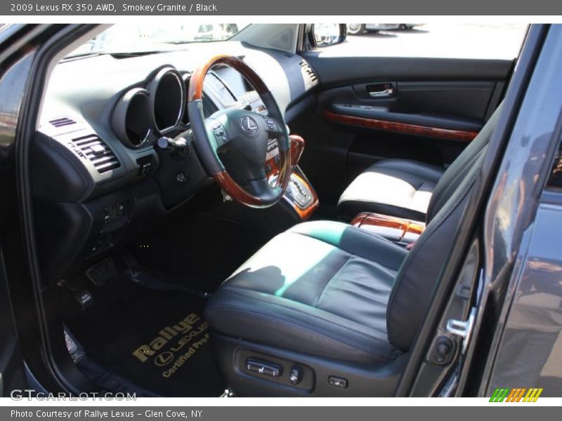 Smokey Granite / Black 2009 Lexus RX 350 AWD
