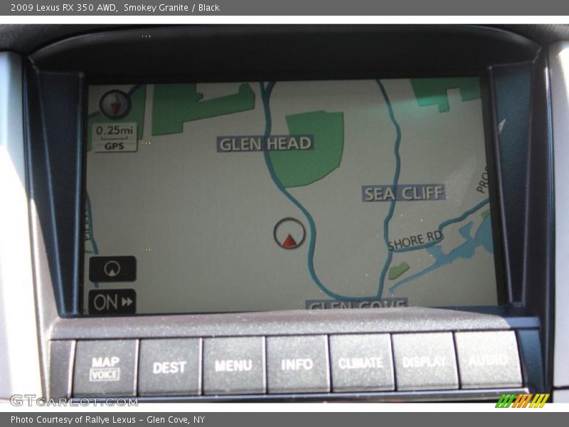 Smokey Granite / Black 2009 Lexus RX 350 AWD