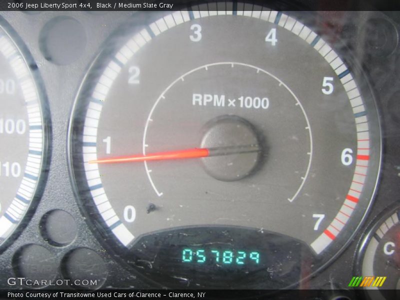 Black / Medium Slate Gray 2006 Jeep Liberty Sport 4x4