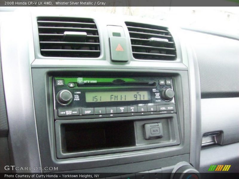 Whistler Silver Metallic / Gray 2008 Honda CR-V LX 4WD