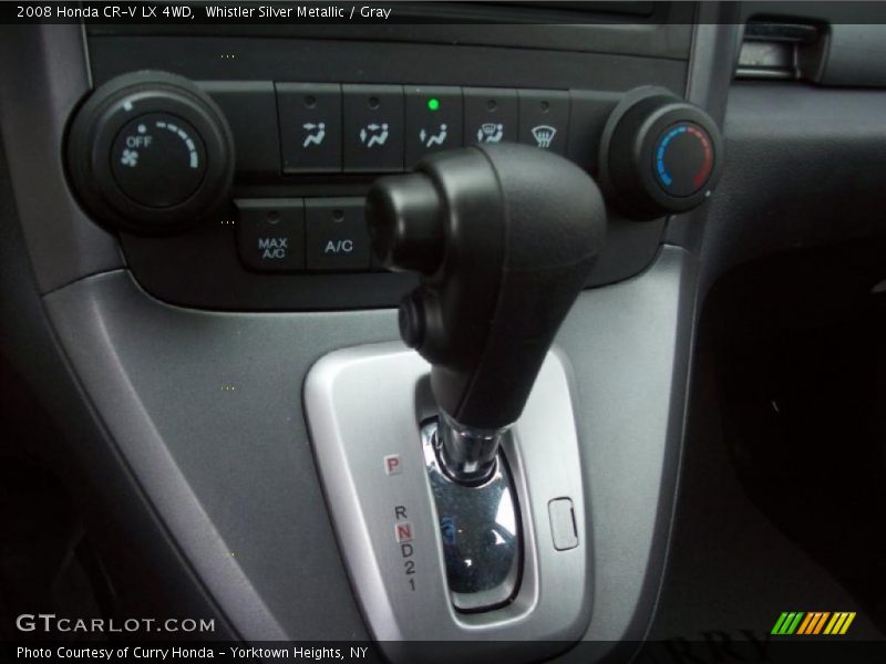 Whistler Silver Metallic / Gray 2008 Honda CR-V LX 4WD