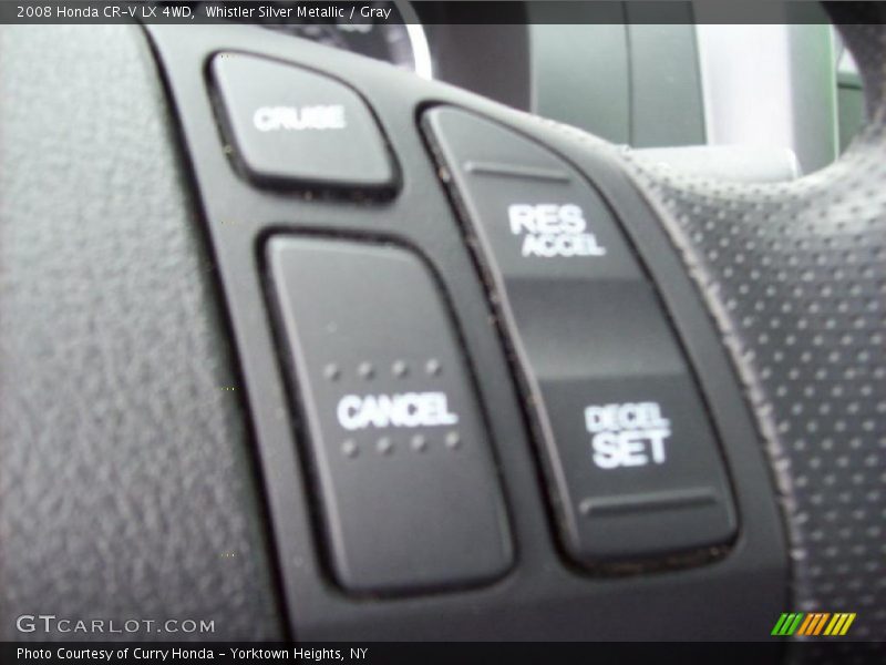 Whistler Silver Metallic / Gray 2008 Honda CR-V LX 4WD