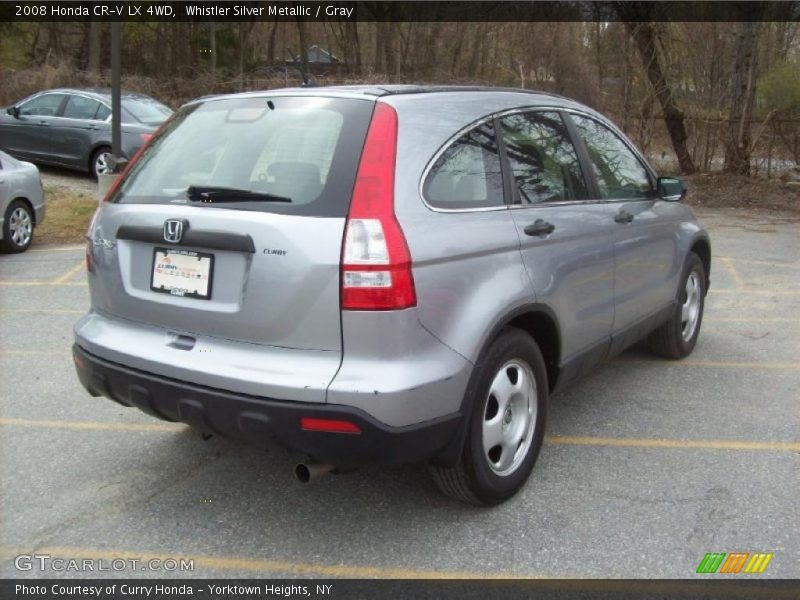 Whistler Silver Metallic / Gray 2008 Honda CR-V LX 4WD