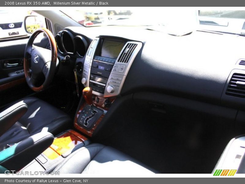 Millenium Silver Metallic / Black 2008 Lexus RX 350 AWD