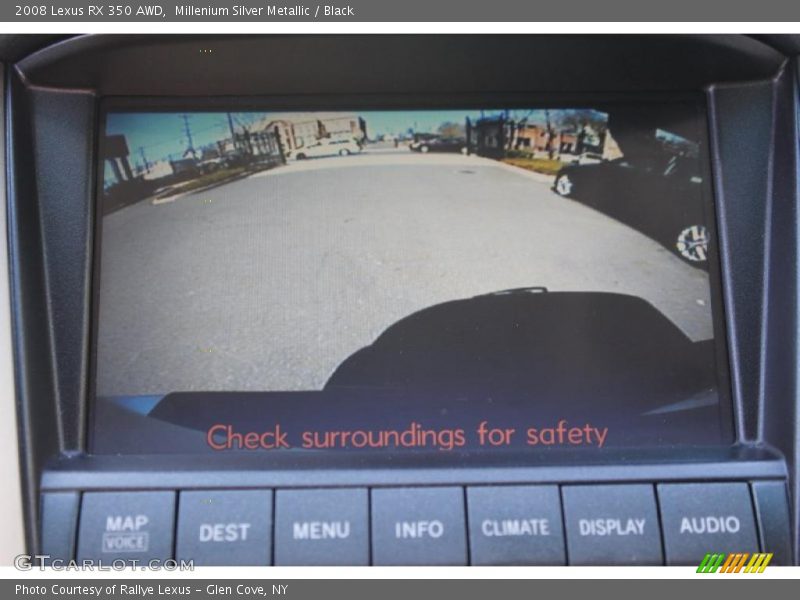 Millenium Silver Metallic / Black 2008 Lexus RX 350 AWD