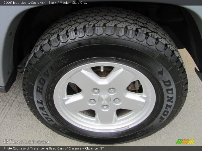 Black / Medium Slate Gray 2006 Jeep Liberty Sport 4x4