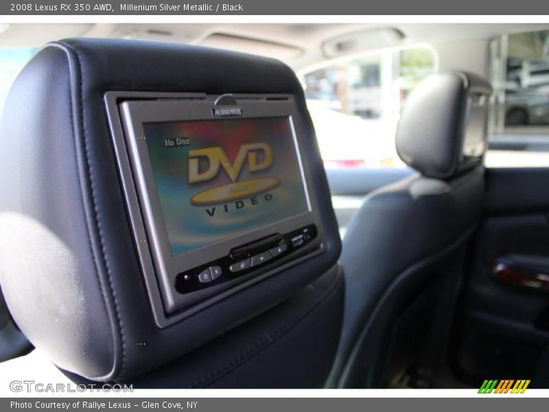 Millenium Silver Metallic / Black 2008 Lexus RX 350 AWD