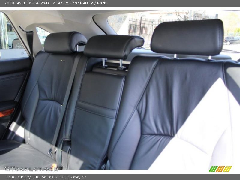 Millenium Silver Metallic / Black 2008 Lexus RX 350 AWD