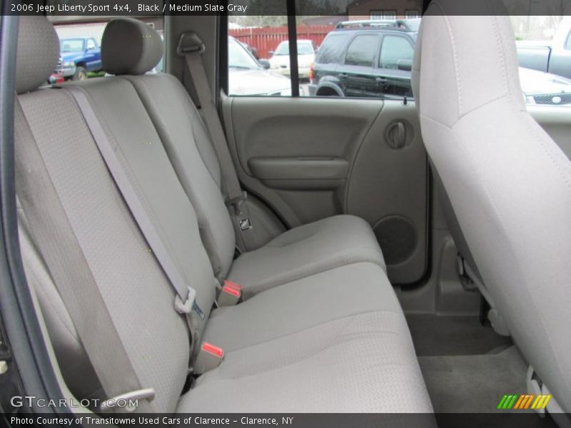 Black / Medium Slate Gray 2006 Jeep Liberty Sport 4x4