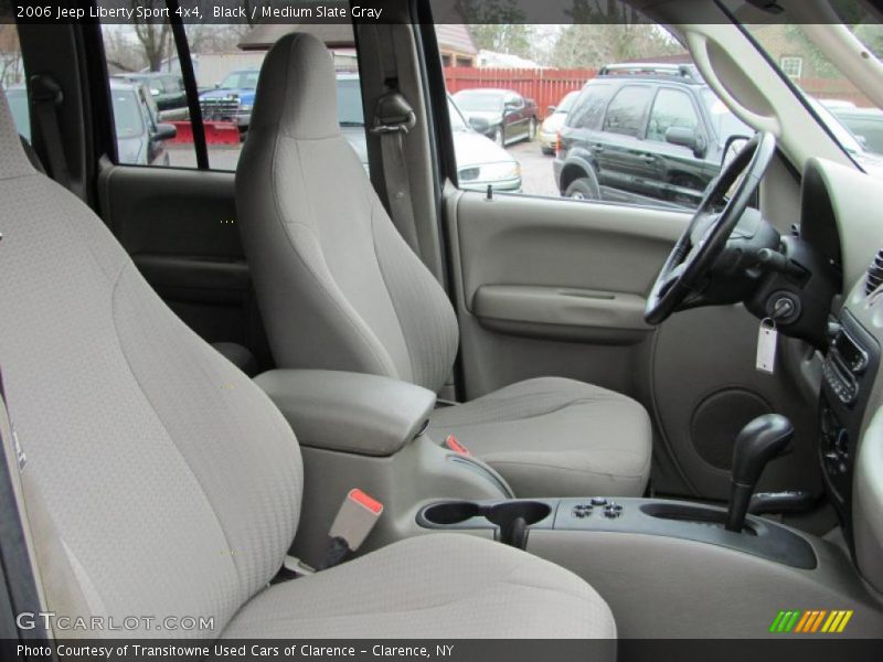 Black / Medium Slate Gray 2006 Jeep Liberty Sport 4x4