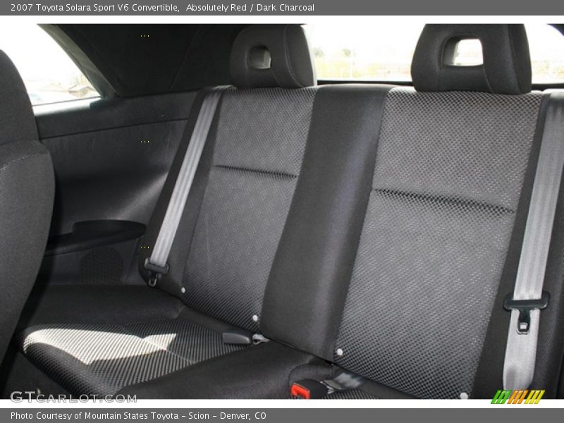 Absolutely Red / Dark Charcoal 2007 Toyota Solara Sport V6 Convertible