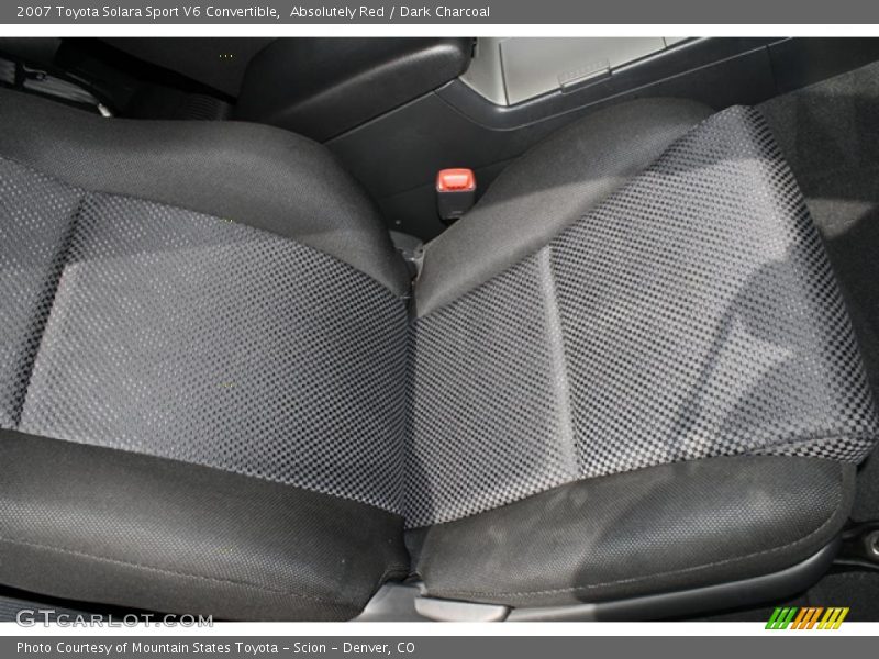 Absolutely Red / Dark Charcoal 2007 Toyota Solara Sport V6 Convertible