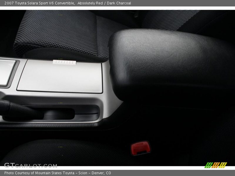 Absolutely Red / Dark Charcoal 2007 Toyota Solara Sport V6 Convertible