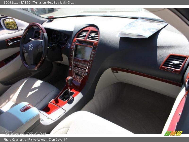 Tungsten Metallic / Light Gray 2008 Lexus ES 350