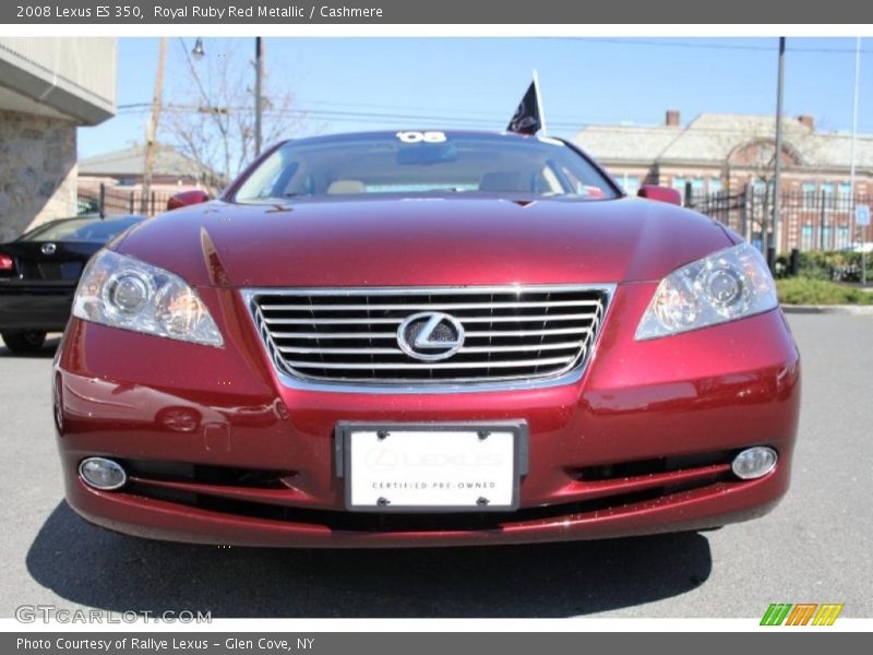 Royal Ruby Red Metallic / Cashmere 2008 Lexus ES 350