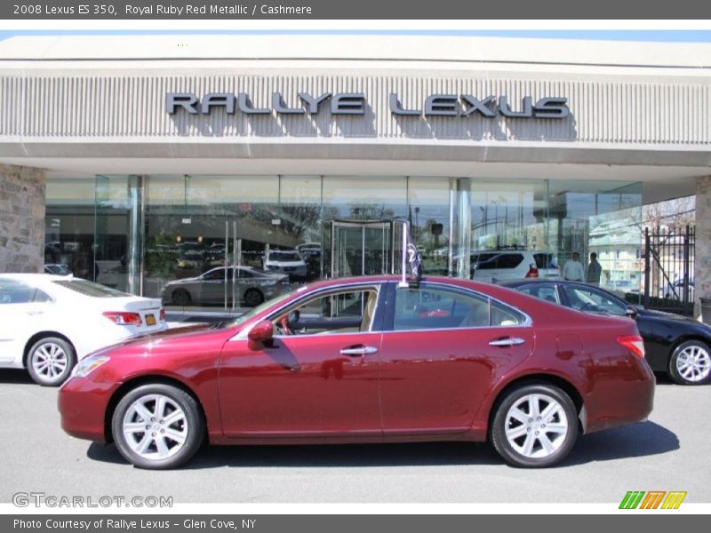 Royal Ruby Red Metallic / Cashmere 2008 Lexus ES 350