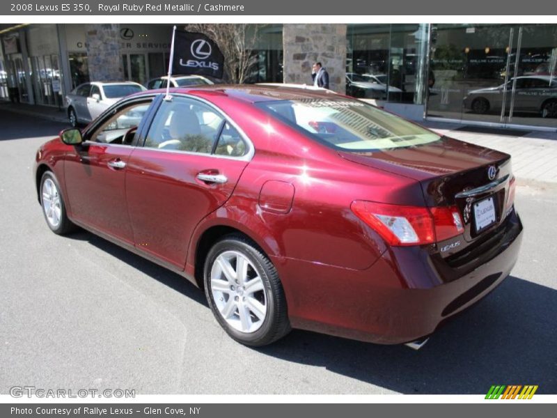 Royal Ruby Red Metallic / Cashmere 2008 Lexus ES 350