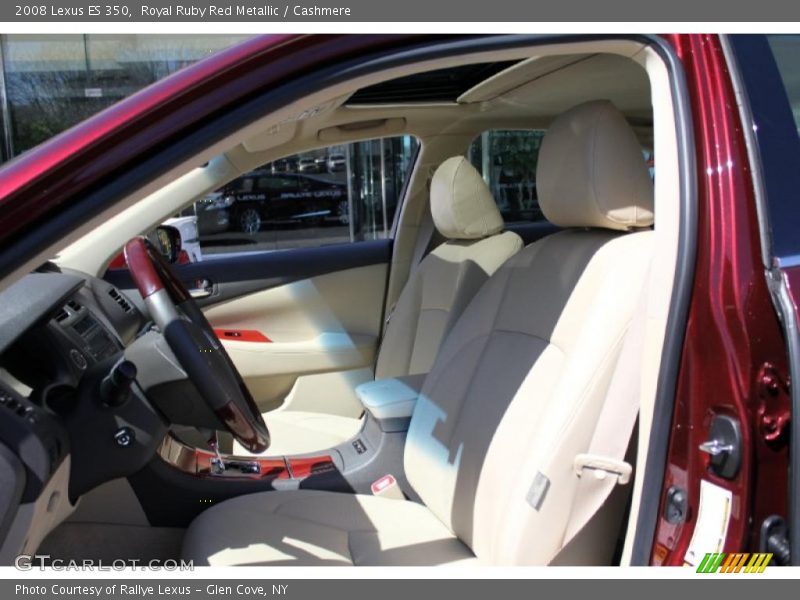 Royal Ruby Red Metallic / Cashmere 2008 Lexus ES 350