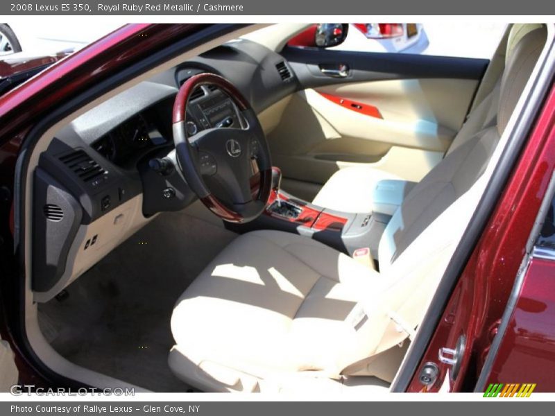 Royal Ruby Red Metallic / Cashmere 2008 Lexus ES 350